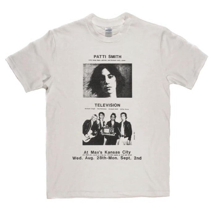 Patti Smith & Television “Poster” Tee