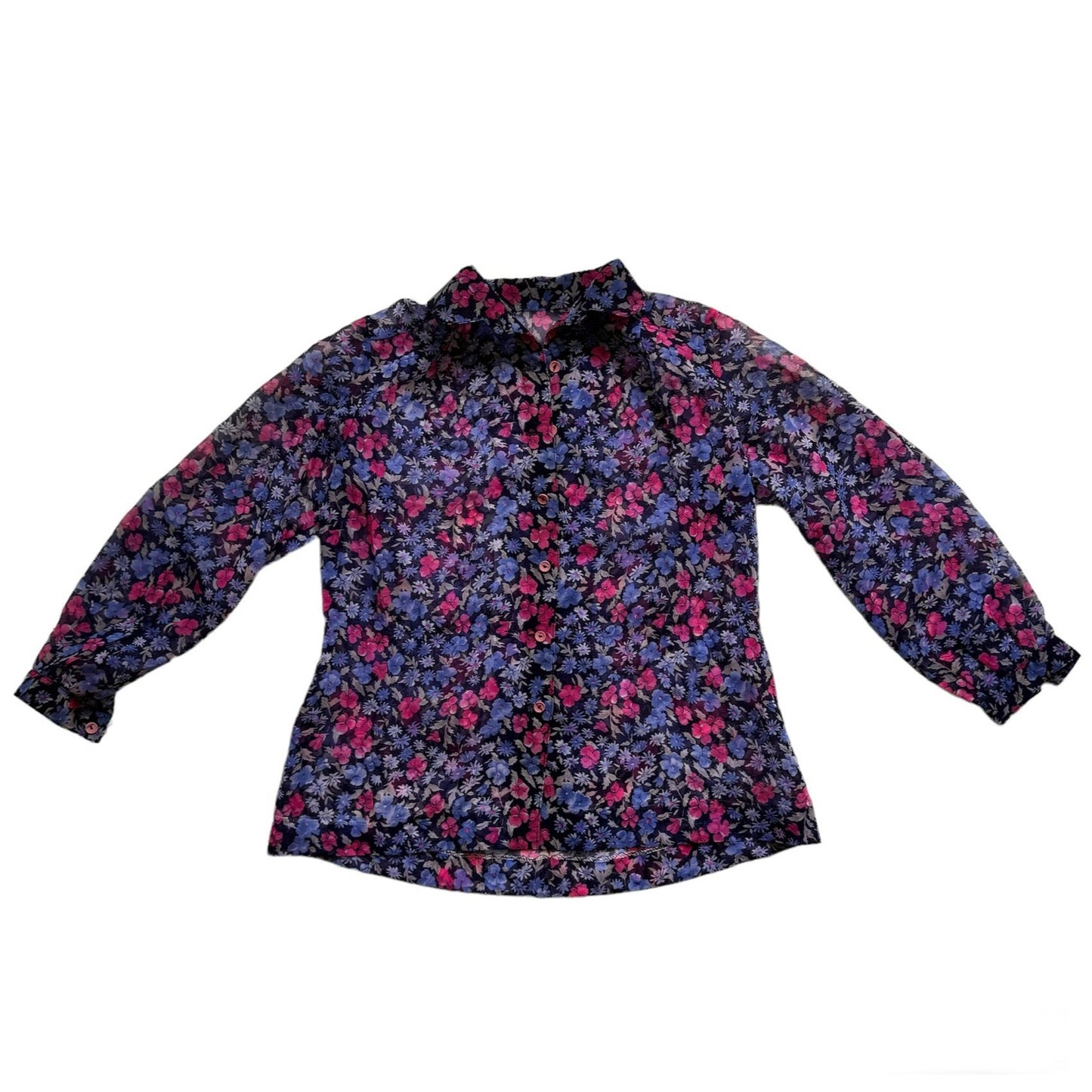 Vintage Floral Blouse #2
