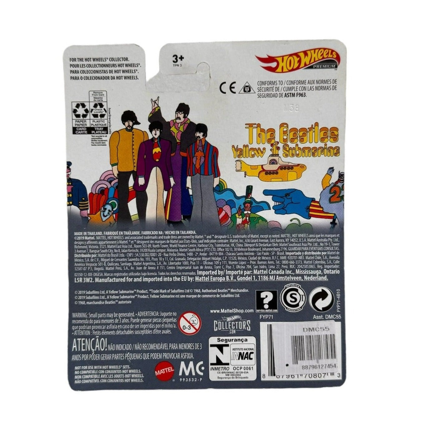 Hot Wheels "The Beatles Yellow Submarine"