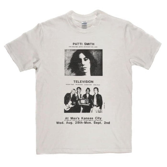 Patti Smith & Television “Poster” Tee