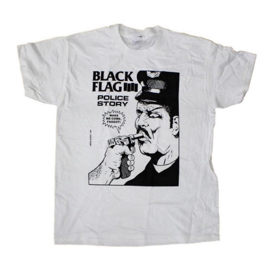 Black Flag “Police Story” Tee