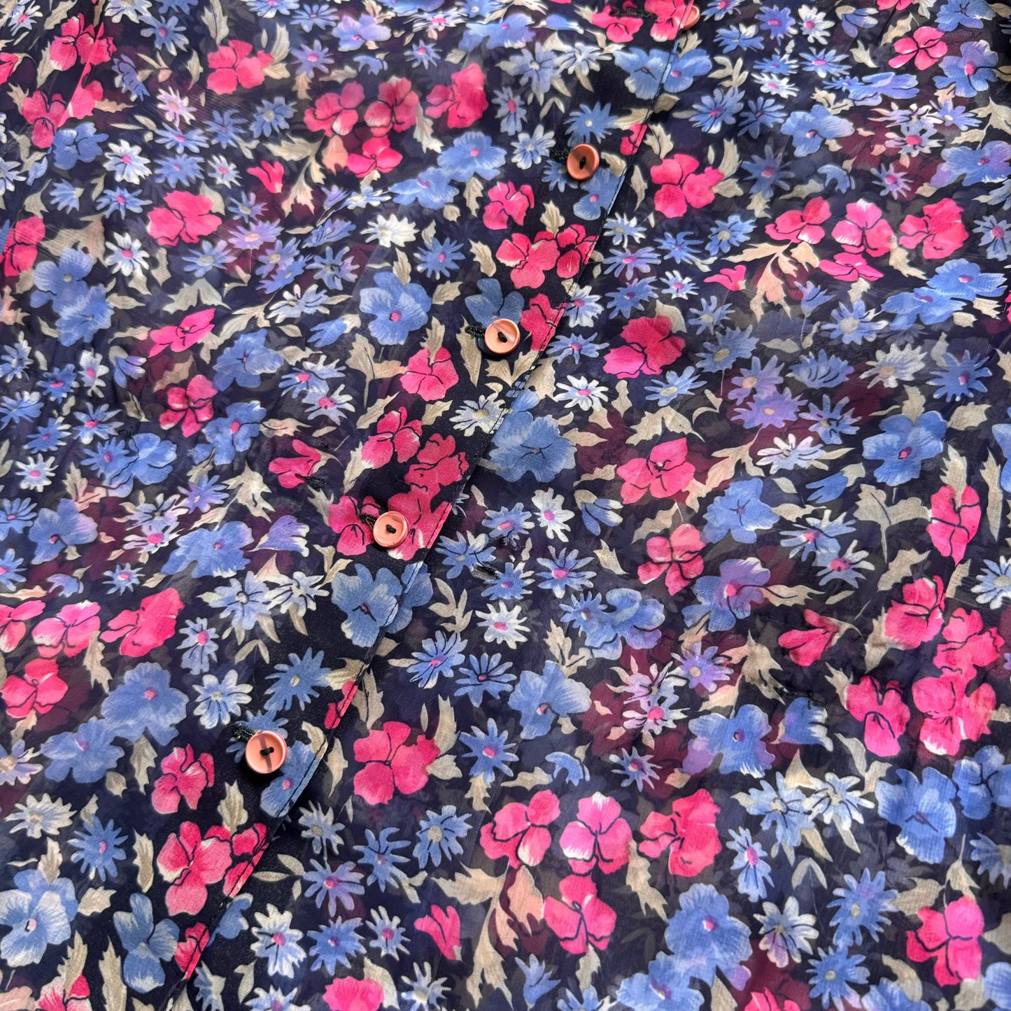 Vintage Floral Blouse #2