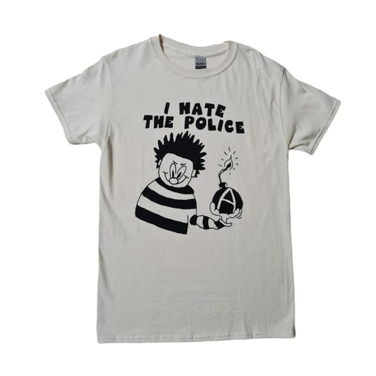 MAGGOT DEATH "I Hate The Police" Tee (Black)